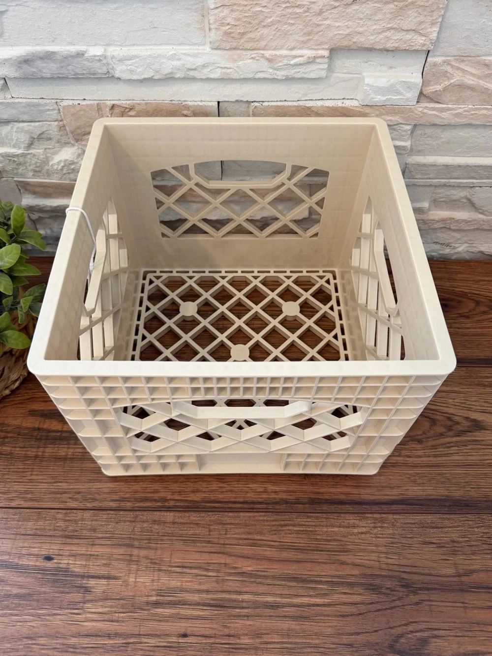 🆕 Cupcakes and Cashmere Home Stackable Storage Crate!